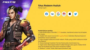 Kuy, Berikut 25 Kode Redeem FF Hari Ini 6 Januari 2024