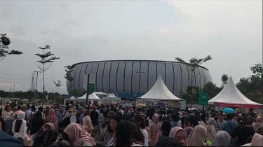 Lautan Manusia Padati JIS Jelang Golden Disc Awards Malam Ini