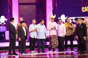 Debat Capres Bertema Pertahanan dan Keamanan, 3 Capres 