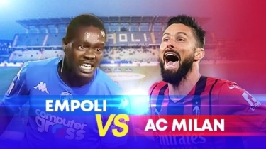 Link Live Streaming Empoli vs AC Milan di Liga Italia, Segera Kick Off