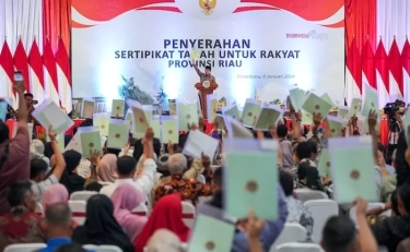 110 Juta Bidang Tanah Terdaftar di Era Jokowi, Wamen ATR/BPN: Karena Kita Punya Presiden Gesit