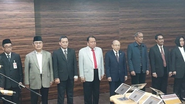 Anwar Usman Tak Hadir Dalam Pelantikan 3 Anggota MKMK Permanen