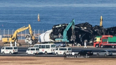 Pembersihan Puing Pesawat Japan Airlines Rampung, Bandara Haneda Mulai Operasional Normal Hari Ini