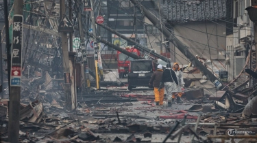 Seminggu pasca Gempa di Jepang, Korban Meninggal Capai 161 Jiwa, 103 Orang Masih Belum Ditemukan