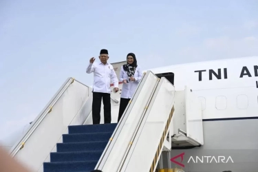 Wapres Ma’ruf Amin Tiba di Yogyakarta Penuhi Undangan Dhaup Ageng Putra Bungsu Paku Alam X