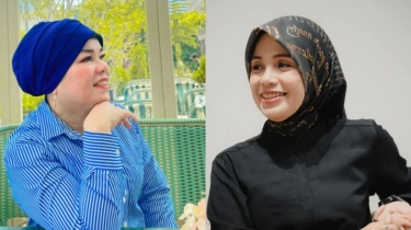 Adu Gaya Hijab Dewi Zuhriati vs Siti Atikoh, Ibu Fuji dan Alam Ganjar Cocok Besanan?