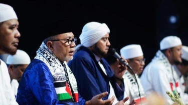 Habib Syech Gelar Selawatan Bersama Zulhas di Magelang, Doakan Palestina dan Pemilu Damai