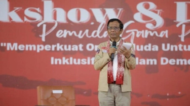 Ucapkan Selamat HUT ke-51 PDIP, Mahfud MD: Teruslah Jadi Partai Politik yang Berpihak ke Wong Cilik