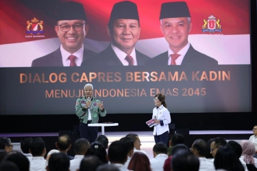 Berdialog dengan Kadin, Ganjar Kembali Bicara soal KPI Menteri