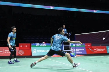 Hasil Malaysia Open 2024: Ahsan Cedera, The Daddies Mundur di 16 Besar