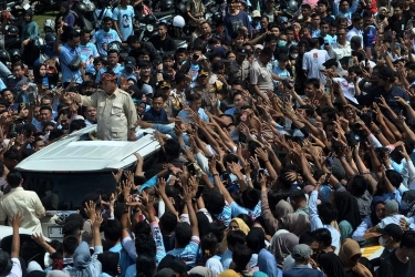 Prabowo: Ada Tukang Hasut Mau Mengadu Saya dengan Rakyat, tapi Datanya Salah