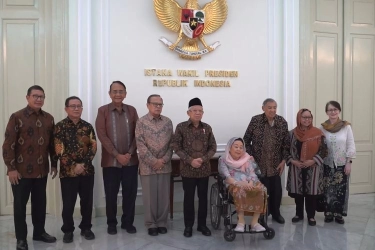 Wapres Terima Sinta Wahid, Quraish Shihab, dan Kardinal Suharyo Bahas Netralitas Pemilu