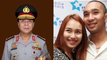 Beda  Profesi Ayah Enji Baskoro dengan Ayah Ayu Ting Ting: Mantan Kapolri vs PNS Kelurahan di Depok