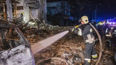 Dahsyat, Hotel di Kharkiv Hancur Lebih Dihajar Rudal Pertahanan Udara Rusia S-300, 11 Terluka
