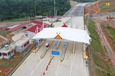 Tol Bangkinang-Koto Kampar Ditargetkan Beroperasi Penuh April 2024