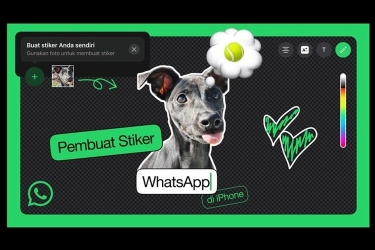 WhatsApp iOS Bisa Bikin Stiker Tanpa Keluar Aplikasi