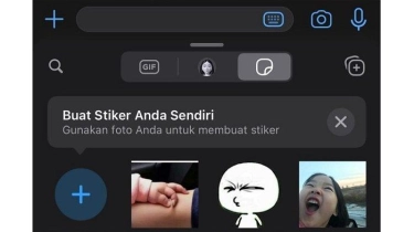 Cara Bikin Stiker WA di iPhone Pakai Aplikasi WhatsApp