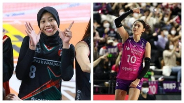 Hasil Klasemen Liga Voli Korea - KYK Tinggalkan Megawati, Pink Spiders Pepet Hyundai Hillstate