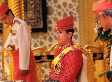 Telah Resmi Menikah! Ini Foto-foto Pernikahan Pangeran Abdul Mateen dan Anisha Rosnah, Presiden Jokowi Dapat Undangan