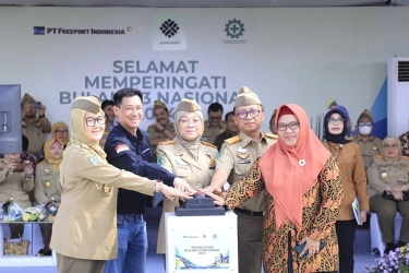 Peringati BK3N 2024 di Smelter Freeport Gresik, Menaker Ida Tekankan Pentingnya K3 di Tempat Kerja