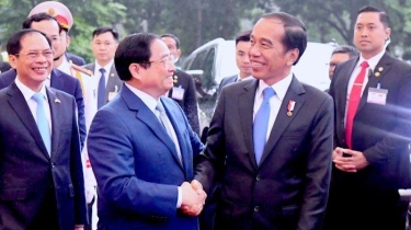 Bertemu PM Vietnam, Presiden Jokowi Minta Kelancaran Impor Beras