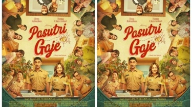 Falcon Pictures Rilis Poster Film Pasutri Gaje, Dibintangi Reza Rahadian dan Bunga Citra Lestari