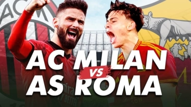 Link Live Streaming AC Milan vs AS Roma di Liga Italia, Segera Berlangsung