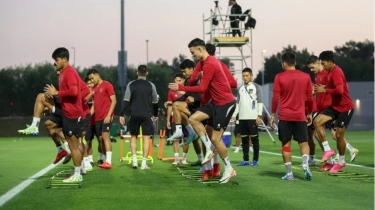 Ribuan Suporter Geruduk Stadion Ahmad bin Ali Demi Dukung Timnas Indonesia Lawan Irak di Piala Asia 2023