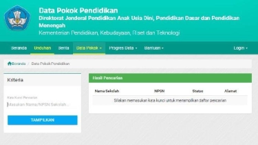 Cara Cek NPSN Sekolah untuk Daftar SNPMB 2024, Akses Link Ini