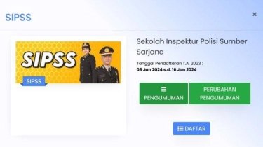 Cara Daftar SIPSS Polri 2024 secara Online, Akses penerimaan.polri.go.id