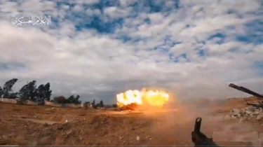 Video RPG Al-Yassin 105 Hancurkan Tank Merkava, Bentrokan Sengit Terjadi di Khan Yunis Gaza Selatan