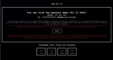 PT KAI Jadi Korban Serangan Hacker, Data Penting Perusahaan, Karyawan Sampai Pelanggan Berserakan
