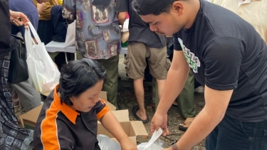 Bantu Masyarakat, Civitas Ganjar Gelar Pasar Sembako Murah di Riau