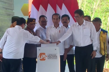 Jokowi ''Groundbreaking'' Gedung Kantor LPS di IKN, Bernama Arthadyaksa