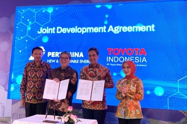 Pertamina Gandeng Toyota, Kembangkan Ekosistem Hidrogen untuk Bahan Bakar Kendaraan