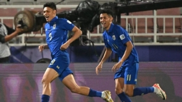 Hasil Piala Asia 2023: Supachai Chaided Cetak Brace Bawa Thailand Taklukkan Kirgistan