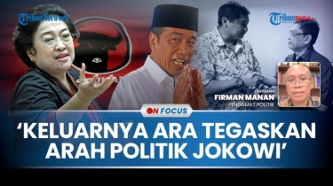 VIDEO EKSKLUSIF Pengamat: Ara Memang Potensial Keluar, Tegaskan Arah Politik Jokowi Beda dengan PDIP