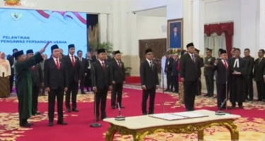 Presiden Jokowi Resmi Lantik 9 Anggota KPPU Periode 2023-2028
