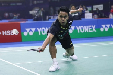 Kata Anthony Ginting Usai Singkirkan Kenta Nishimoto dari India Open 2024