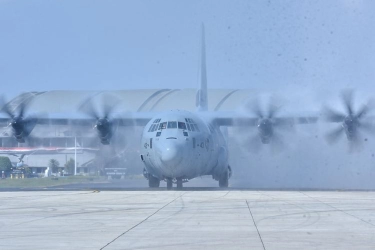 Pesawat Super Hercules C-130J Keempat Pesanan Indonesia Akan Tiba pada Akhir Januari