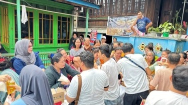 Bantu Keluh Kesah Masyarakat Palembang, SDG Gelar Pasar Tebus Murah Sembako