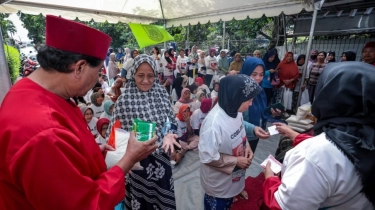 Beken Gelar Bazar Sembako Murah, Bantu Warga Prasejahtera di Jaksel