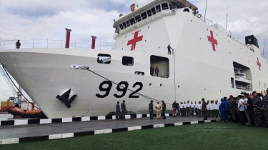 Kemlu: KRI dr Rajiman Bawa Bantuan Kemanusiaan Sebanyak 220 Ton untuk Warga Palestina