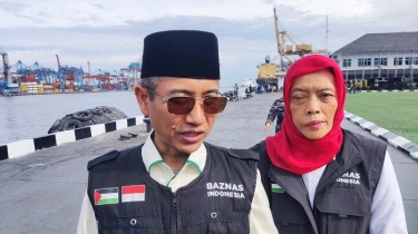 Lewat Jalur Laut, Baznas Kirimkan Bantuan Kemanusiaan untuk Palestina Senilai Rp 5 Miliar