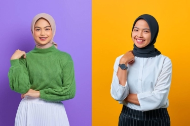 5 Rekomendasi Warna Hijab untuk Outfit Hijau Army