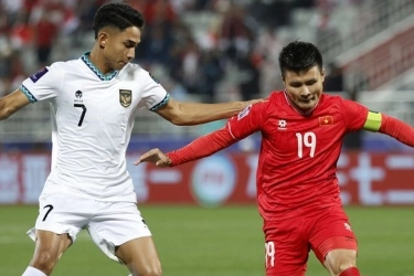 Live Indonesia Vs Vietnam: Jordi Amat Ditandu Keluar, Bola Hokky Dicuri