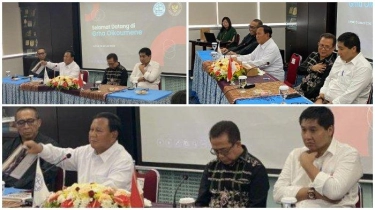 Mundur dari PDIP, Maruarar Sirait Terlihat Bersama Prabowo di Satu Acara, Kompak Pakai Kemeja Putih