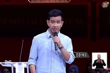 Di Debat Keempat Pilpres, Gibran Akui 