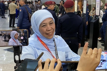 Hadiri Debat Cawapres, Khofifah: Hari Ini Hari Pertama Saya Masuk TKN Prabowo-Gibran