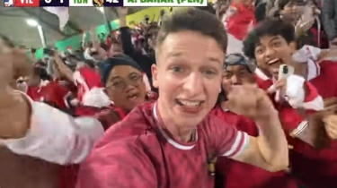 Siapa Thogden, YouTuber Inggris yang Dukung Timnas Indonesia di Piala Asia 2023